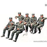 German Infantry on The March, WW II era 6 Figures 1/35