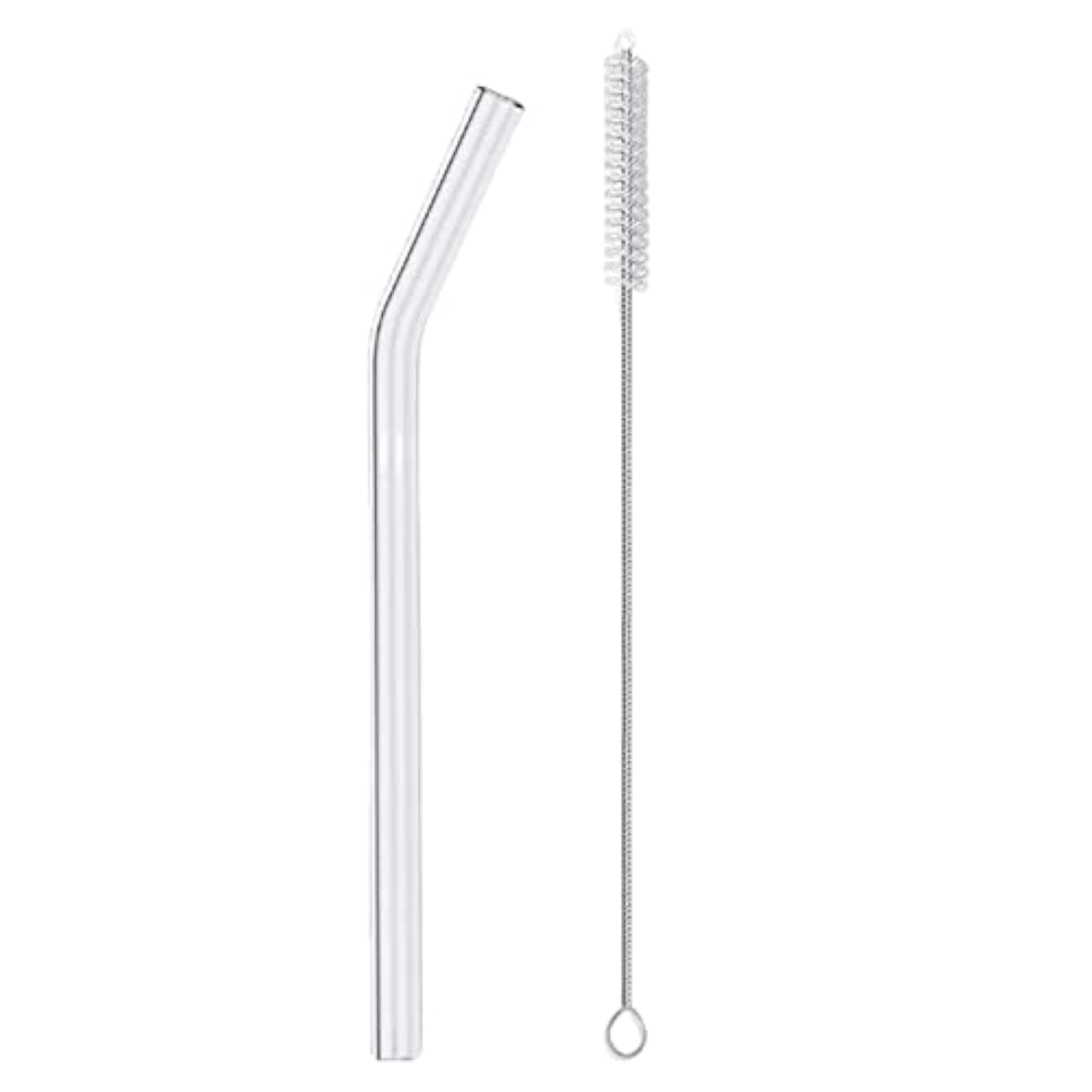 Bubble Tea Cup with Lid and Straw, 500ml