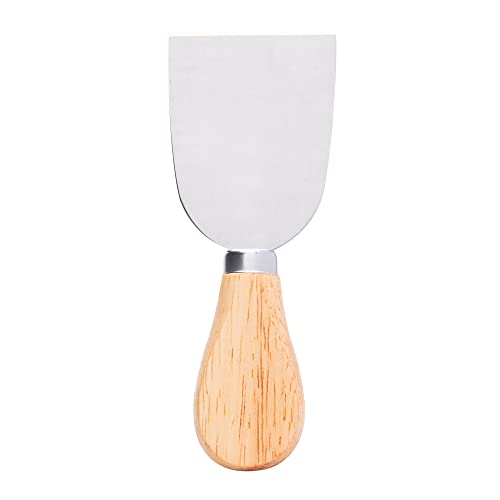 Mimo Style Jogo de Tábua de Bambu para Queijos com 4 Facas de Aço Inoxidável, Possui Uma Faixa Magné