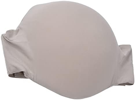 Zerodis Fake Pregnancy Belly, Lifelike Skin Color Artificial Fake Belly Memory Foam Lightweight Breathable Simulation Fake Belly for Women(S)