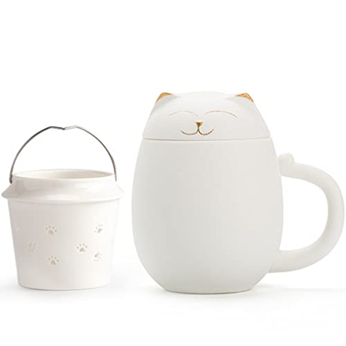 Ⴑ}OJbvA^u[ Jbv WtAt}OJbvAϔMJbvAoueB[Jbv̍ėp\AAʂ݁Âʂ݁A킢L̊WƃnhAԃeB[JbvAqAq̑蕨A350 Ml (Color : Whit