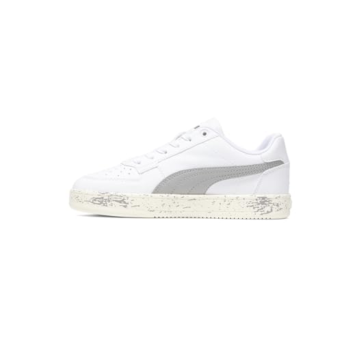 PUMA Kids' Caven 2.0 Paint Drip PUMA White-Concrete Gray-PUMA Black Big Kid 64