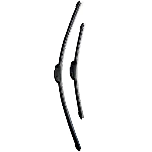 Image of Oshotto Frameless (O.E.M Type) Wiper Blades Compatible with Honda Civic Old (26 inch / 24 inch)