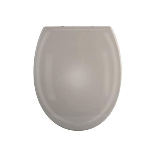 Spirella - Abattant WC PP HARRY, Charnières Inox - Couvercle Toilette Polypropylène Clipsable,...