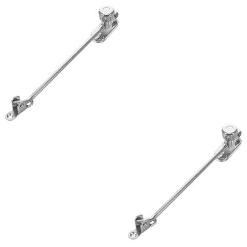 GRIRIW 2pcs Heavy Lid Support Gas Strut Limiter for Cabinet Door Gas Strut Pull Support Hinge for Rv Bed Tv Cabinet