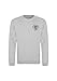 AMERICAN COLLEGE USA, Sweatshirts, Pullover, Herren, Damen, Westen, Hoodies, Fleece, Jacke, Thermo, Mit Kapuze, Unisex, Bekleidung, Frauen Männer, Modell ACSCRW6 MELL Grey L