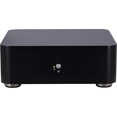 Mini Tower ITX A60 Inter-Tech noir avec alimentation 60W silencieuse - 2