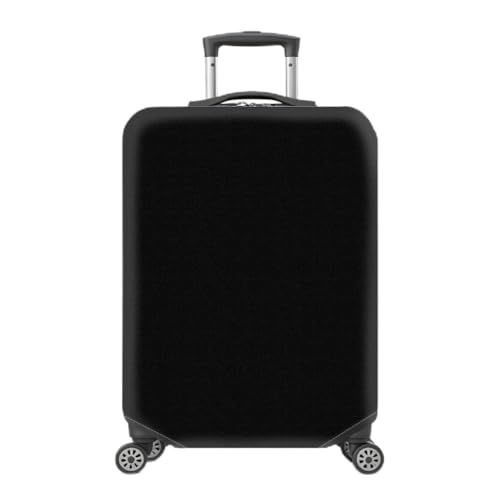 Housse de valise noire anti-rayures MAYJOYDIY lavable pour bagages