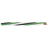 Southwire 25 ft. 12/3 Black/White/Green Solid CU THHN Tri-Wire