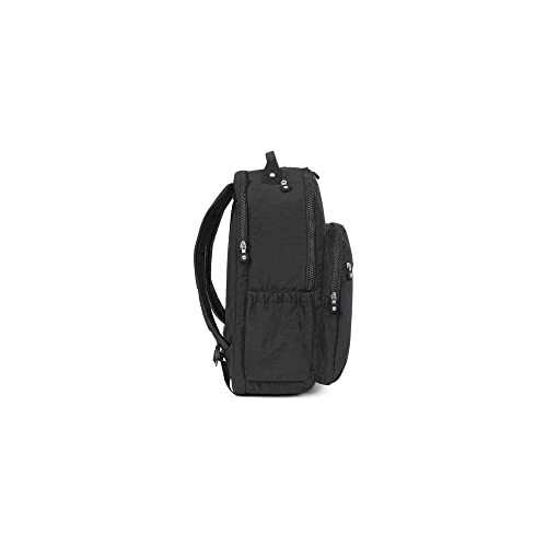 Kipling womens Seoul Go XL Backpack, Padded, Adustable Backpack Straps, Zip Closure, black tonal, One Size4