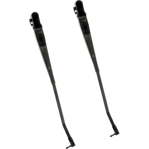 AUTO DN Front Windshield Wiper Arm for Jeep Cherokee 1984 1985 1986 1987 1988 1989 1990 for Jeep Comanche 1987 1988 1989-1992 for Jeep Wagoneer 1984-1990 2 Pcs Replacement 56001132