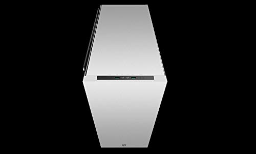 DEEPCOOL Macube 550 Bianco, Custodia Full Tower, Scheda Madre E-ATX e GPU 420mm supportati, con Acciaio SGCC 0.8mm, Pannello in Vetro temperato con Barra in Alluminio