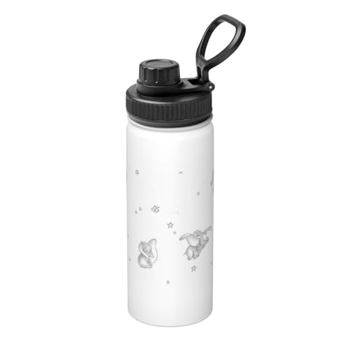 水筒 ディズニー ダンボ スポーツボトル 真空断熱ケータイマグ 500ml ステンレス製 サーモスカップ ティーカップマグ 保温保冷 耐熱カップ 水カップ