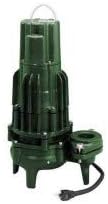Zoeller 293-0011, Model F293, Waste-Mate 290 Series, High Head Sewage Submersible Pump, 1 HP, 230 Volts, 3 Phase, 7.6 Amps, Single Seal, 2" NPT Flanged Discharge, 118 GPM Max, 50ft Max Head, 20ft Cord
