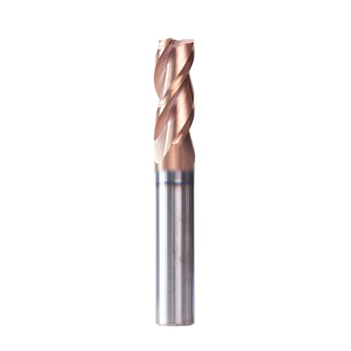 Image of NZ 3 Flute 3 /4 inch Carbide Square End Mill TiSiN Coated for Aluminum Copper Alloys CNC Milling Router Bits