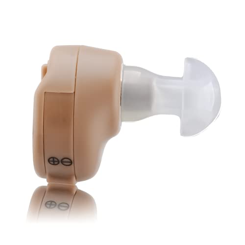Enlinea ENL-80 In the Ear Hearing Aid For Senior | Mini Invisible Hearing Amplifier (Single Ear)