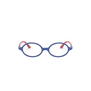 Ray-Ban 0RY 1545 3703 44 Lunettes de Soleil, Bleu (Blu on Rubber Red), Mixte Enfant