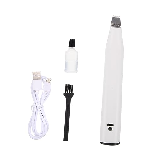 Tondeuse pour poils de chien rechargeable et facile à nettoyer avec tête de coupe