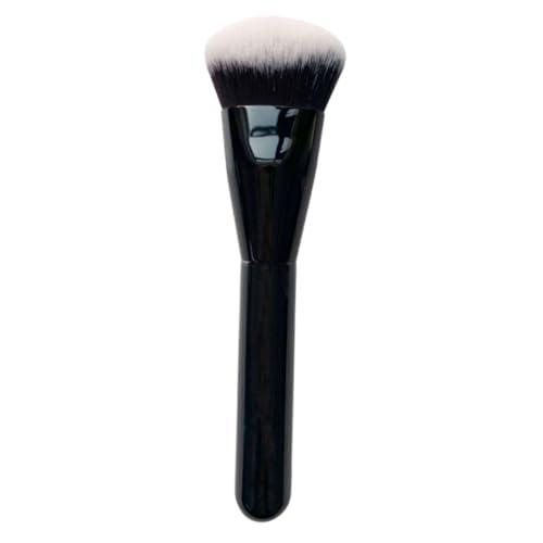 CALLARON Brocha Líquida Para Base De Maquillaje Brocha Portátil De Delgado Para Aplicación De Maquillaje Fluido y Polvos Sueltos