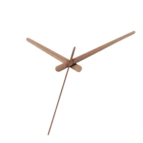 Mouvement horloge en bois à quartz silencieux avec aiguilles 30,5 cm