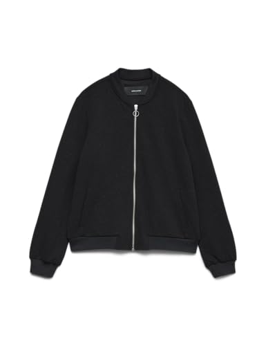Bomber pailleté VERO MODA noir veste brillante et élégante pour femme