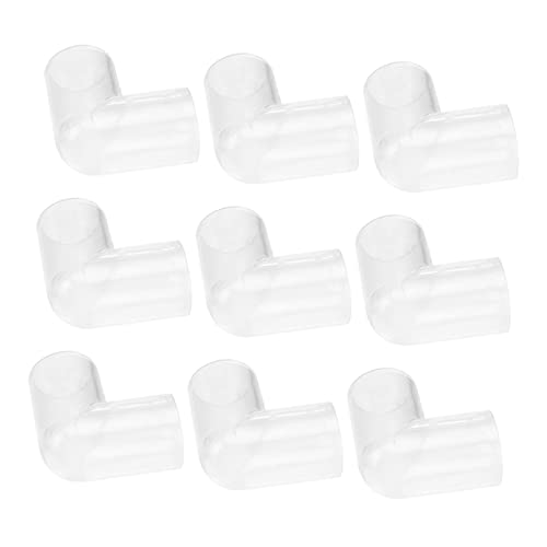 Happyyami Connettore per Tubo da 16 Mm Ad Angolo Retto Sicuro per Acquario Assemblaggio Semplice