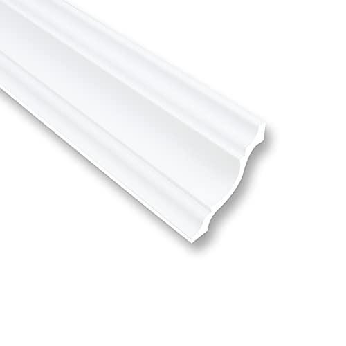 Dekora Molduras de poliestireno, molduras decorativas, color blanco Compra hoy mismo.