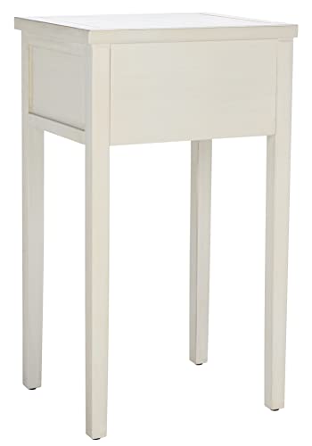Safavieh American Homes Collection Abel Off-White Birch End Table #TOP6