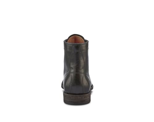 Image of Frye Tyler Lace Up Boots for Men Crafted from Soft Vintage Leather with Blake Construction, Burnished Toe and Heel, and Rubber Inserts on Leather Soles - 5 inch Shaft Height