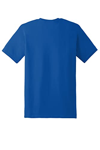 Heavy Cotton 100% Cotton Tshirt (G500) Royal Blue, Xl #TOP4