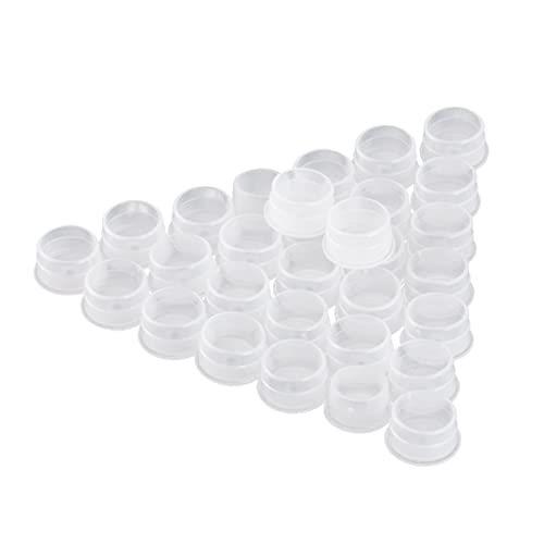 minkissy Handheld Portable Leakproof Seals 30 Pcs Pp Plastic Tamper Seal Bottle Caps for Beauty Products