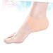 FRCOLOR Foot Care Socks Toe Pads for Gel Heel Sleeves Heel Cushion Protector Fabric Gel