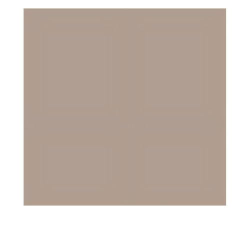 Meekio Linen Blend Throw Pillow Covers 22x22 Set of 2, Smokey Taupe