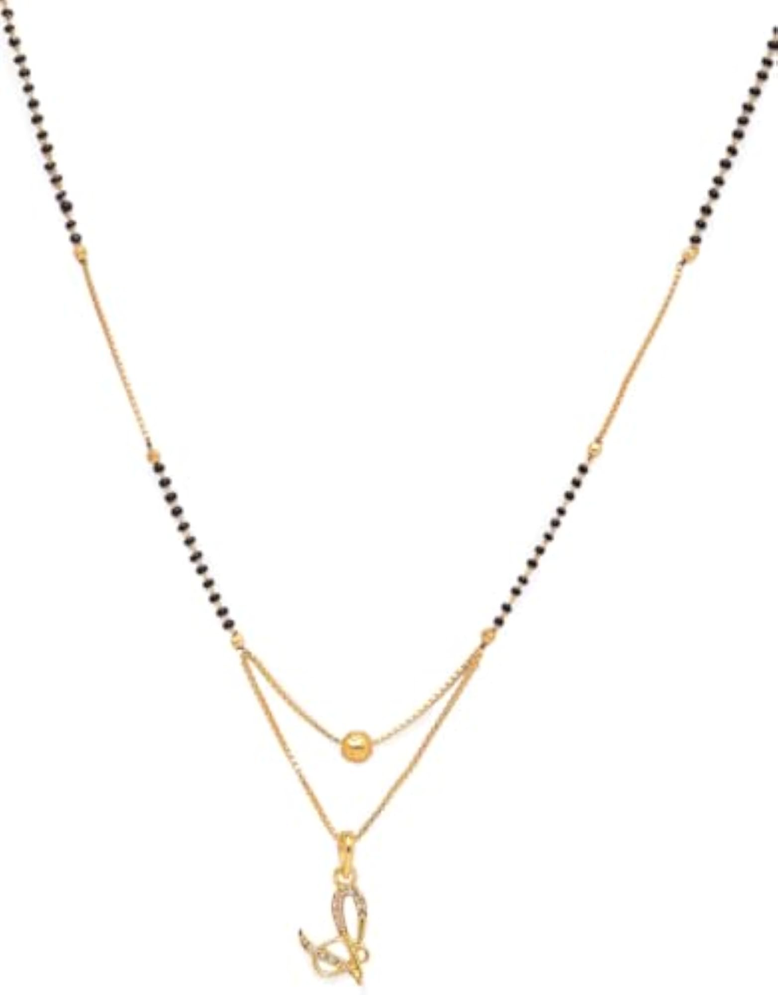 V Name Letter Diamond Attached Alphabet Pendant