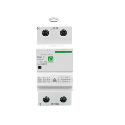 Protector de sobretensión y subtensión serie E9 2P 32A con rearme automático y retardo