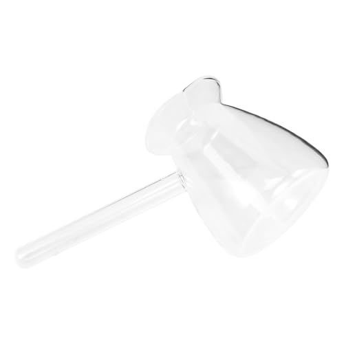 Housoutil Pichet à Lait en Verre Borosilicaté Transparent 650 Ml, Petite Carafe Bec Verseur Anti-brûlure, Récipient Polyvalent pour Mousse de Lait, Café Turc et Thé, Usage Maison Cuisine