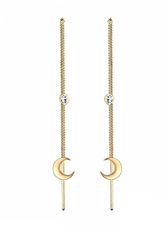 Elli Orecchini Donne Orecchini Pendenti Mezzaluna