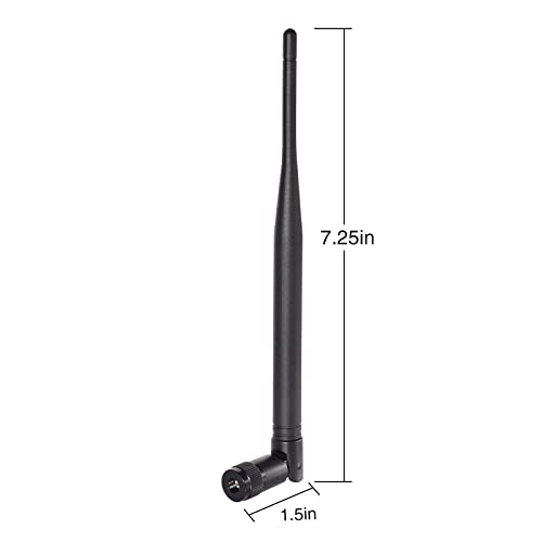 Superbat 4G Lte Antenna 6Dbi Sma 4G Lte Dipole Antenna Wide Band Omni Directional Antenna For Radio Computer Network Router Hotspot Trail Camera Gateway Etc. #TOP1