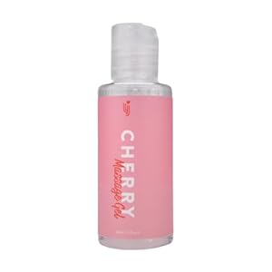 Cherry Massage Oil 60ml, Massage Oils for Date Night, Edible Massage Oil, Cherry Massage Oils, Wellness & Massage, Massage Oil Bottle