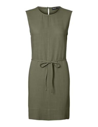 Robe Pcvinsty SL WVN Femme PIECES : Robe d'été sans manches tissée fluide de qualité supérieure
