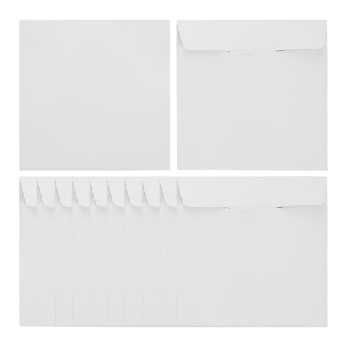 50pcs DVD Paper Sleeves and CD Cases Optical Media Storage Envelopes Lightweight Paper CD Holders Protection for and DVDs Tear Resistant Design