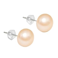 Pink-8-9mm White Gold