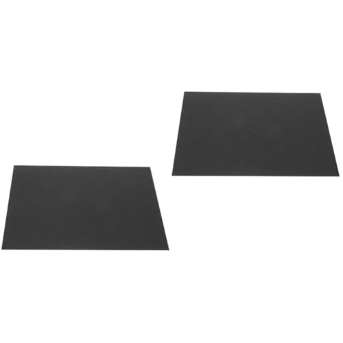 Beatifufu 2pcs Carbon Fiber Felt Pad Welding Material Carbon Felt Welding Blanket Protective Insulation Mat
