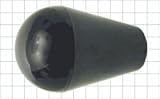 CL-45-PTK Carr Lane Manufacturing Oval Tapered Knob, Phenolic, Tapped: Diameter 1, Thread 5/16-18