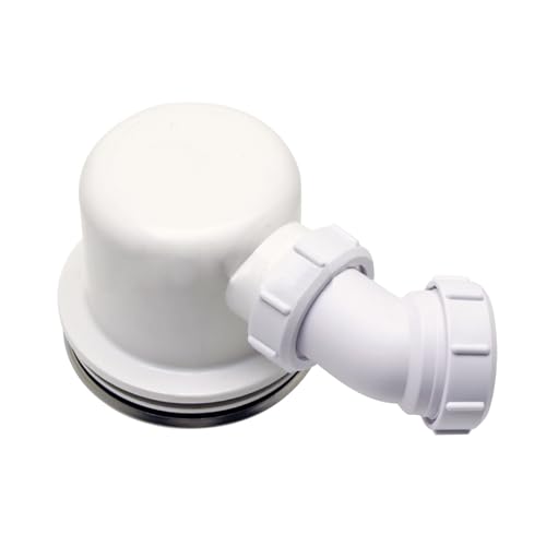Siphon de douche en métal durable de 90 mm - Compatible avec les bondes de douche - Facile à nettoyer - Siphon de douche de plage