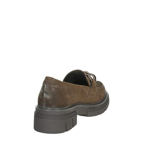 Image of MARCO TOZZI Women's Elegant Vegan Loafer with Heel