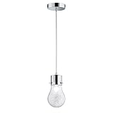 Chrom Pendelleuchte Hängelampe Glühbirnen Form Chrom Design Leuchte Lampe Wohnzimmer Schlafzimmer