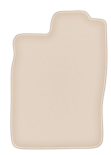 Tapis de sol de voiture en velours beige pour trajets Saab 900 II