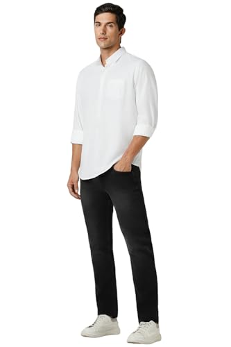 Image of Peter England Men's Solid Slim Fit Shirt