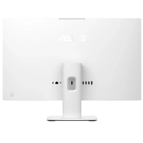 Image of ASUS V470 27 inch Full HD Touchscreen All-in-One PC, Intel Core i7-13620H, 1TB SSD, 16GB RAM, Wired Keyboard and Mouse, Windows 11 Pro - White